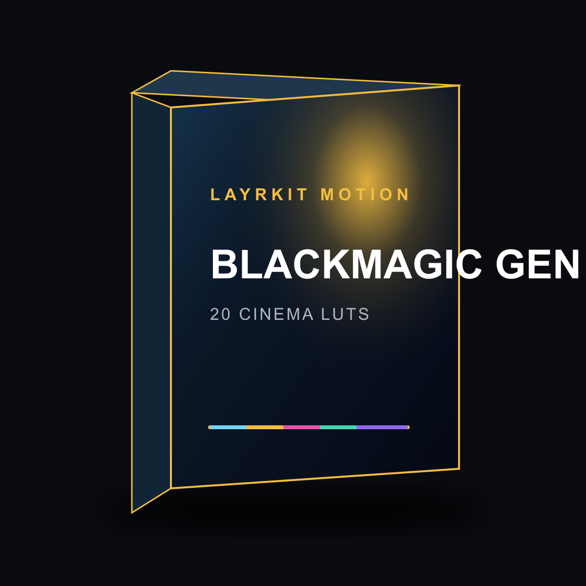 LayrKit Motion — Blackmagic Film Gen 5 | 20 Cinema LUTs